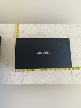 CHANEL Black and White Branded Box